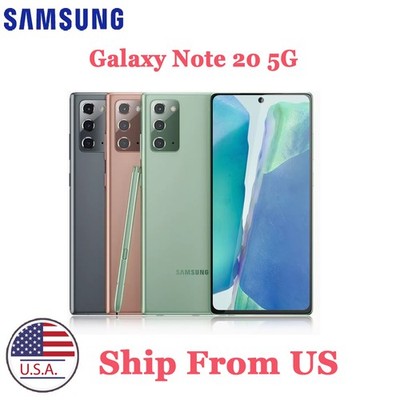 Sealed Samsung Galaxy Note 20 5G SM-N981U 128GB Verizon AT&T T-Mobile Unlocked