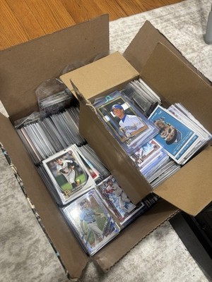 HUGE LOT 1500+  MLB INSERTS ROOKIES REFRACTORS TOPPS PANINI DONRUSS