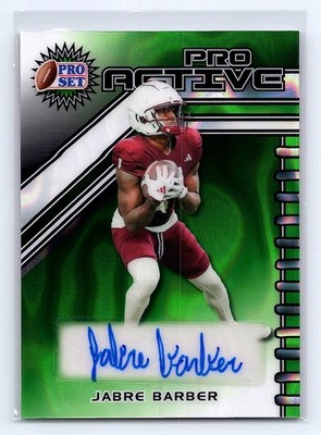 Jabre Barber 2025 Pro Set Metal #PA-JB1 Pro Active Auto Lava Green #/5