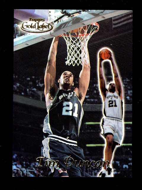 1999-00 Topps Gold Label Class 1 #1 Tim Duncan Spurs