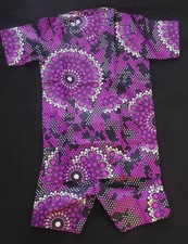 Traditional African Dashiki Shirt Short Med