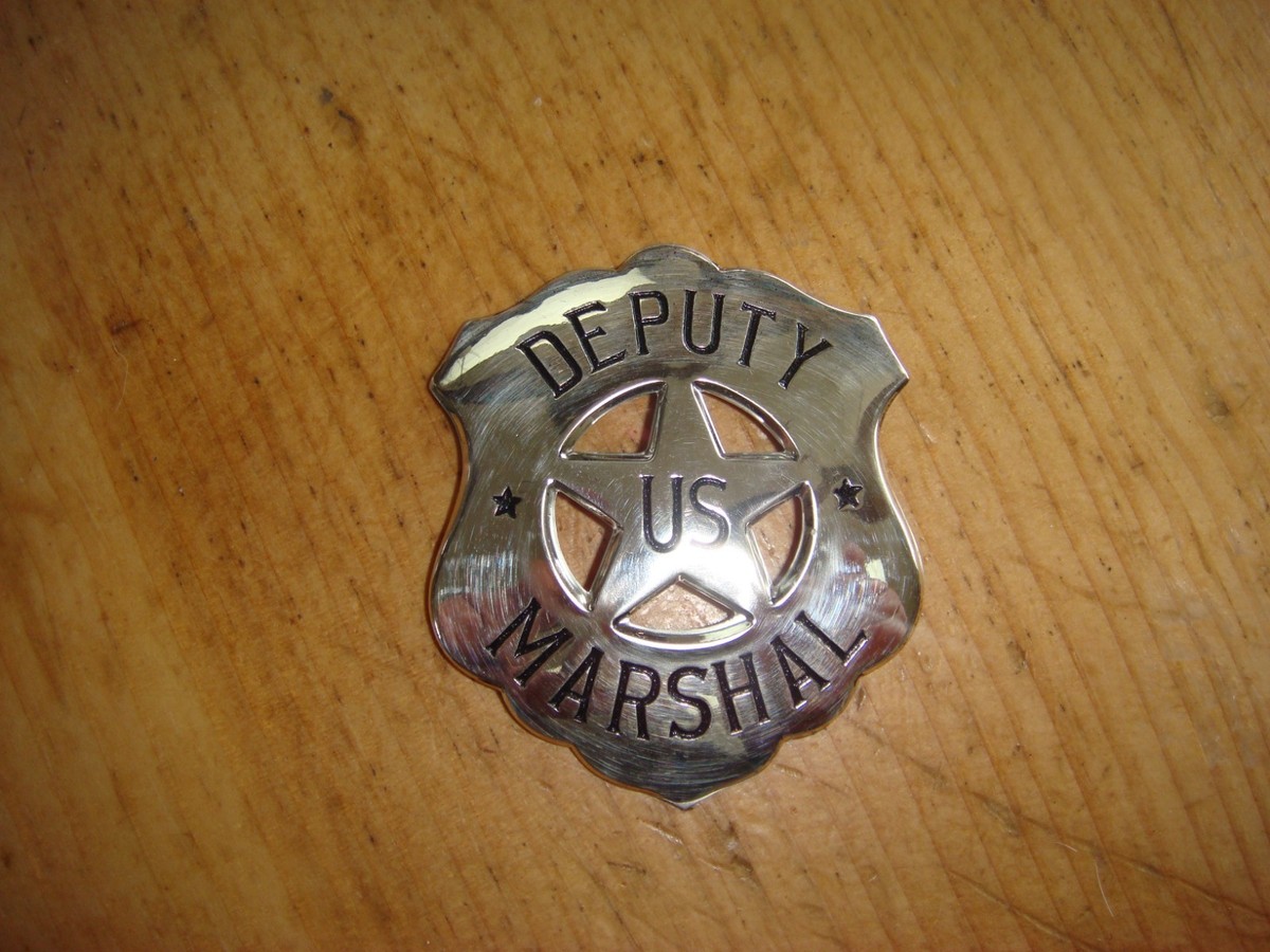 Franklin Mint Deputy US Marshal Sterling Silver .925 Badge | eBay