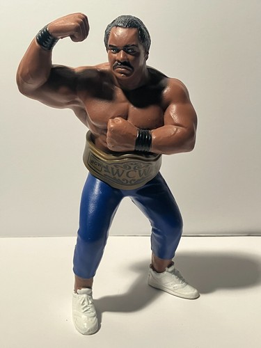 WCW Galoob Ron Simmons With WCW Title Belt Loose L...