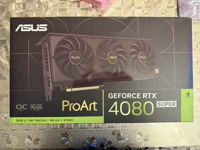 ASUS ProArt GeForce RTX 4080 SUPER OC Edition 16GB GDDR6X Graphics Card Mint