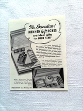 1942 Ad Mennen Shave/After Shave Gift Boxes