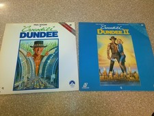 Crocodile Dundee  Crocodile II on Laserdisc Paul Hogan, Linda Kozlowski