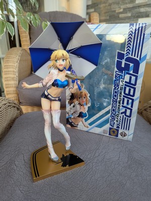 Anime Manga Figur Saber Type Moon Racing Version Fate Stay Night