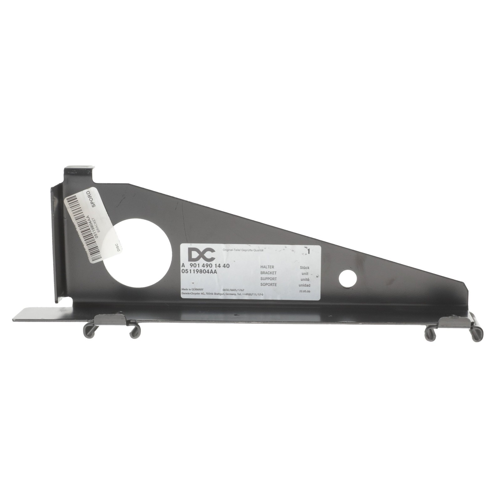Soporte del marco del riel trasero para Dodge Sprinter 2500 2003-2006 (N/P 5119804AA)