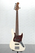 Sadowsky MetroExpress 21-fret Vintage JJ Bass, 5-string - Olympic White