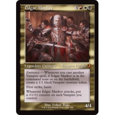 エドガー・マルコフ EDGAR MARKOV (RETRO FRAME) Innistrad Remastered Magic MTG MINT