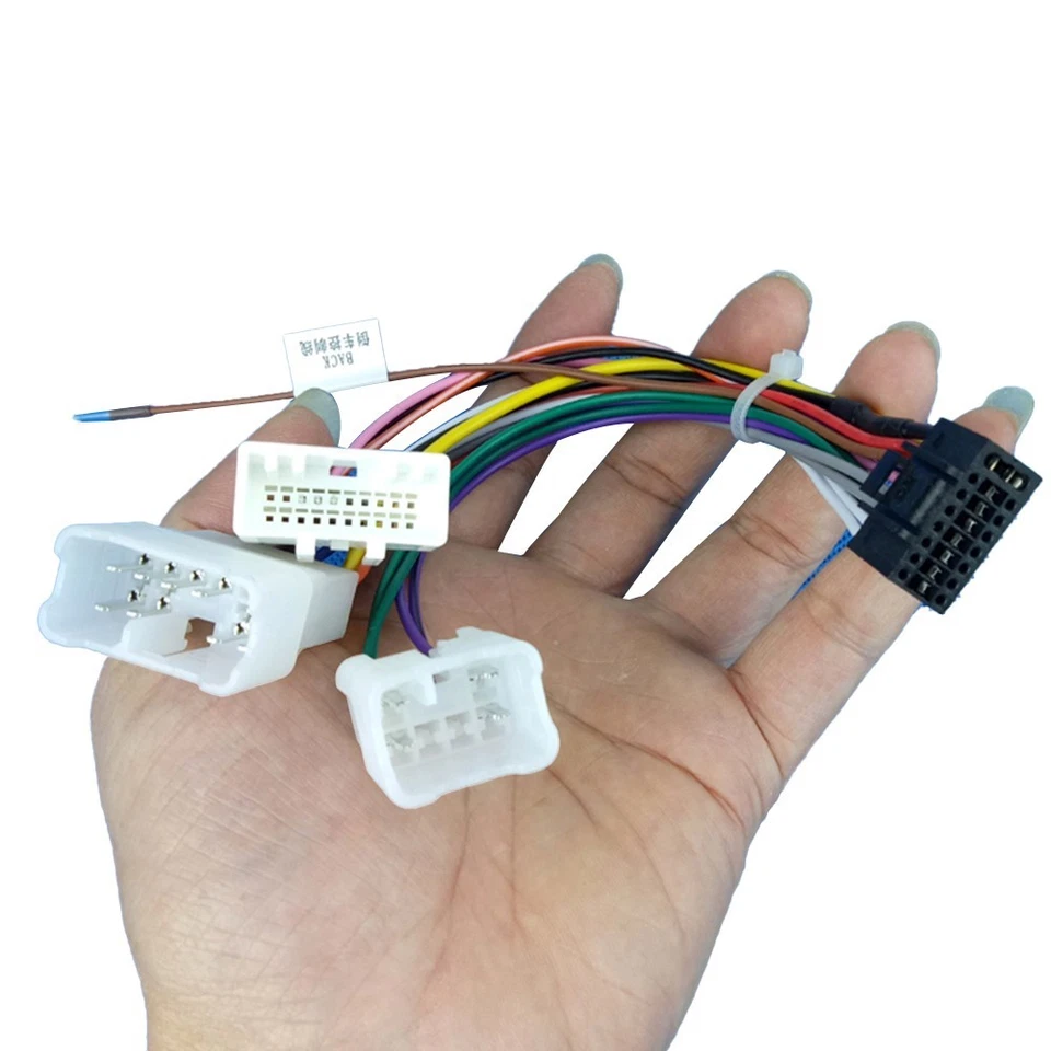 Arnés de cableado ISO de audio para automóvil para Toyota para Lexus guía de instalación de radio Foto 2 de 4