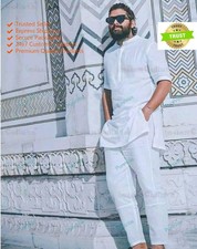 Mens Kurta Mens Fashion Shirt Mens Long Kurta Cotton Dress Kurta Shirt