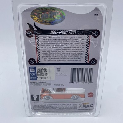 Hot Wheels RLC Exclusive 1962 Ford F100 2022 #21, 12316/25,000 | eBay