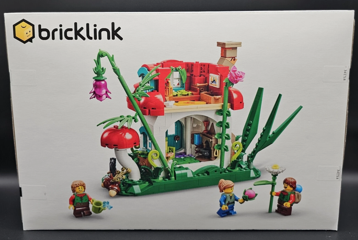 NEW LEGO Bricklink Set 910037 Mushroom House Brick Link Designer
