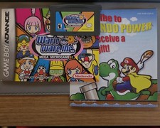 Wario Ware Inc. GameBoy Advance W/Manual and Insert MINT Condition Tested