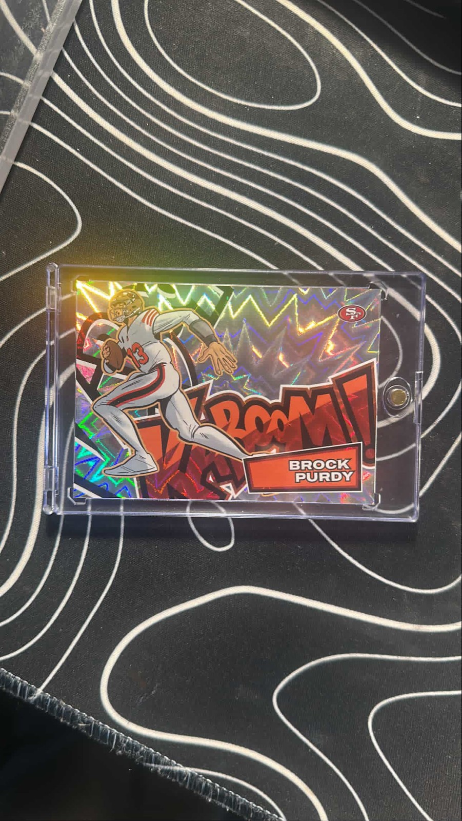 2025 Panini Absolute - Kaboom! Horizontal Brock Purdy #25