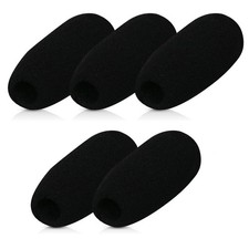 Microphone Foam Covers Set of 5 - 1.8x0.9x0.5 inches 4.8x2.4x1.2 cm Winds...