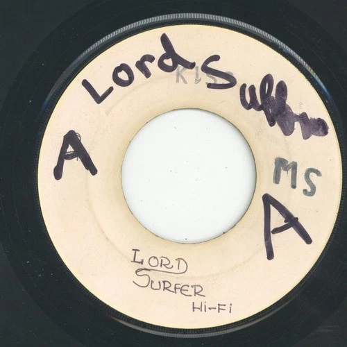 " STABILIZER." vin gordon. KISS UK TEST PRESS BLANK 7in 1976.