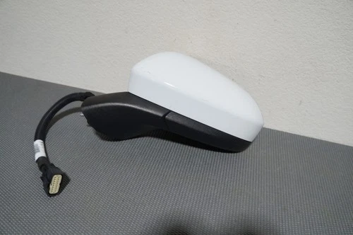 2016-2020 FORD FUSION OEM LEFT HAND DRIVER SIDE MIRROR POWER WHITE BLIND SPOT