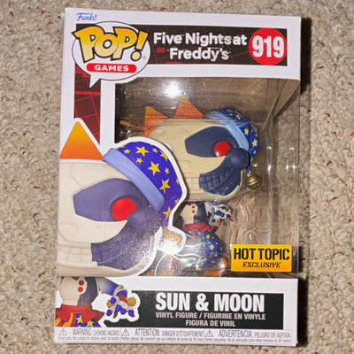 Funko Pop! Games FNAF Security Breach Sun & Moon #919 Hot Topic Exclusive