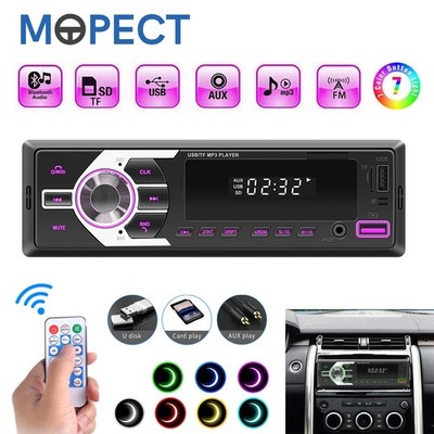 1DIN AUTORADIO MIT BLUETOOTH-FREISPRECHEINRICHTUNG USB-AUX  SD/MP3 Fernbedienung