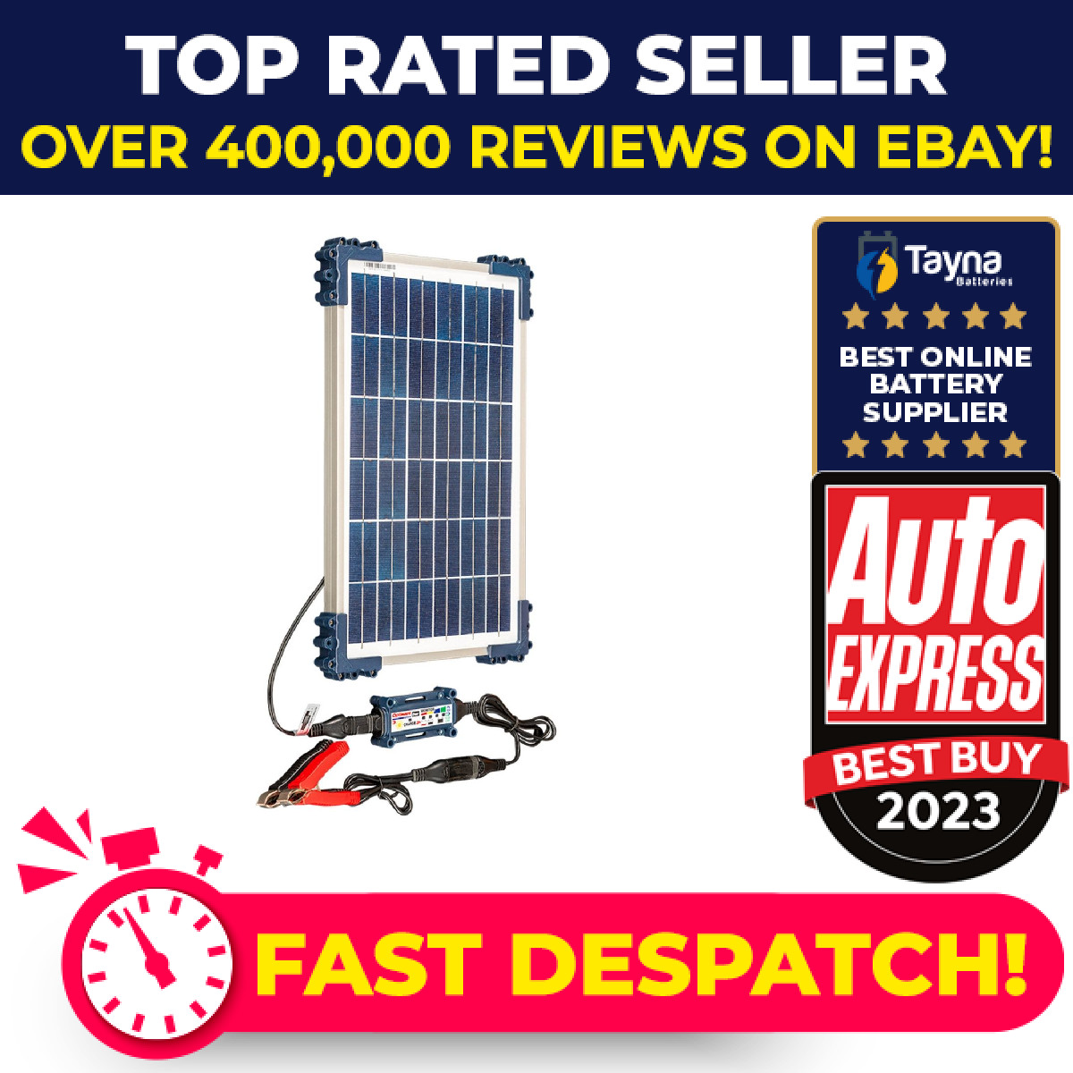 Optimate Solar Duo 10W 0.8A Charger/Optimiser