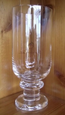 MANDARINE NAPOLEON GLAS MIT FUSS HÖHE 61/2 ZOLL (16,5 CM) 2 VERFÜGBAR