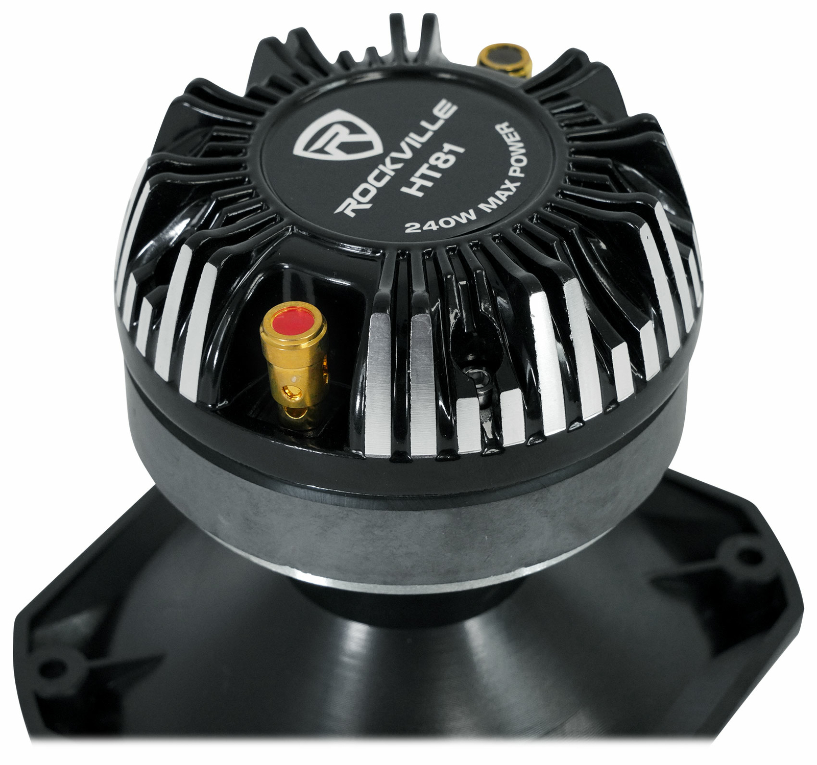 Rockville HT81 135 240 Вт Автомобильный Профессиональный Аудио-динамик ABS Титановый твитер