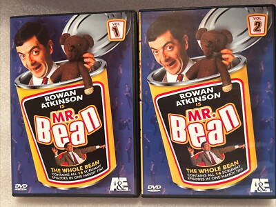 Mr. Bean Vol 1 & 2 (DVD, 2003) Full Screen Rowan Atkinson