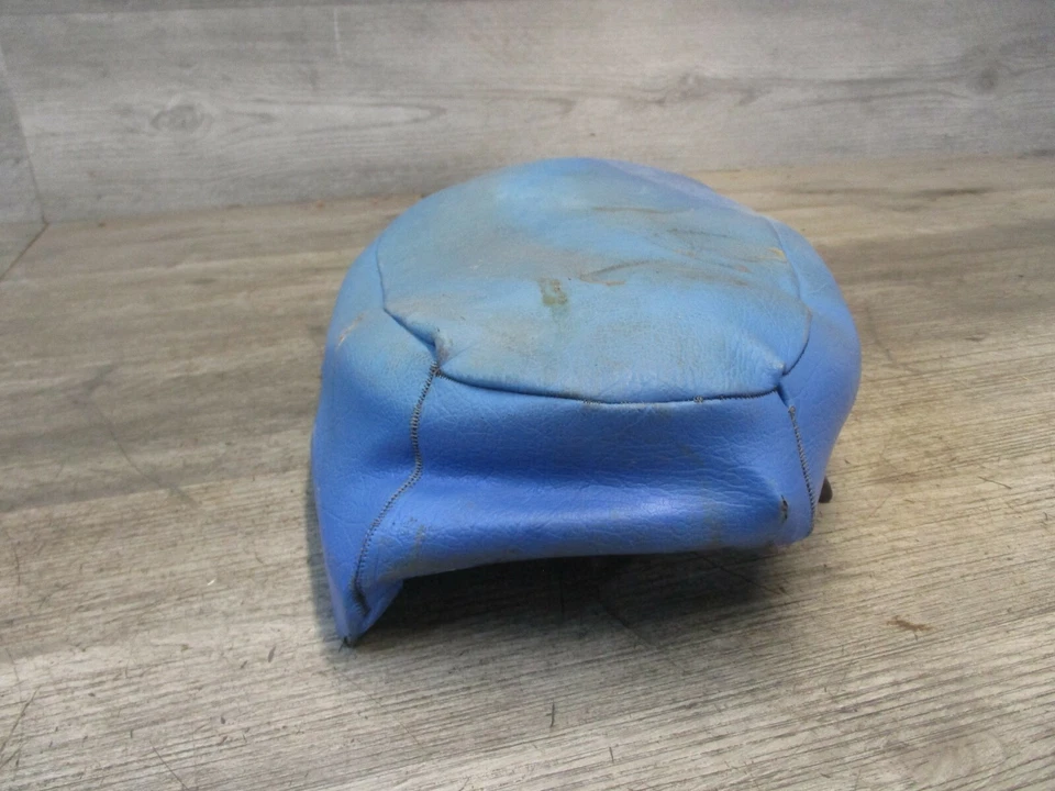 Suzuki TS90 TS 90 1970 70 moto moto azul tela cubierta asiento Foto 2 de 4