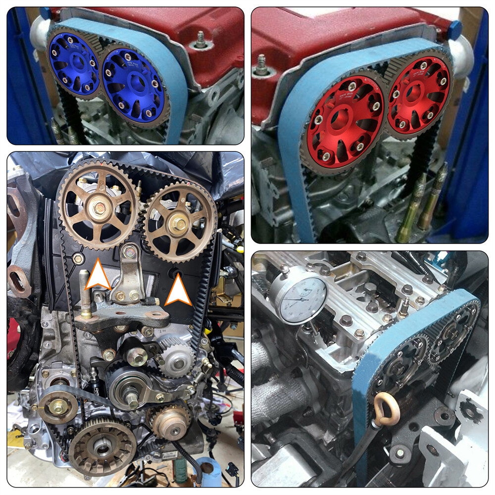 HNBR Racing Timing Belt + Balance Belt for Honda Accord Prelude H22