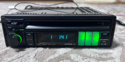 Alpine 5903 Vintage Cd Radio für Liebhaber und Sammler , Quick Out