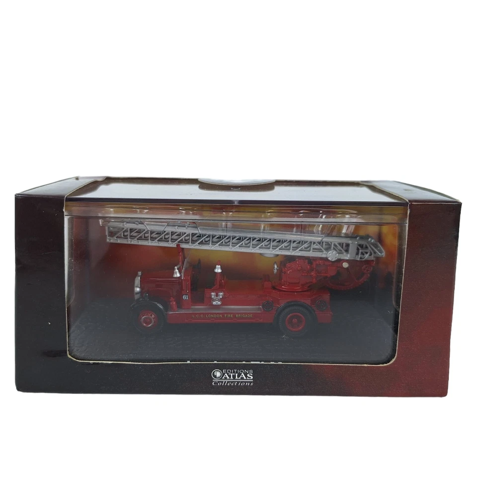 Aparelho de incêndio Atlas Editions Collections Leyland TLM Dennis F106 Bedford TK - Imagem 2 de 4