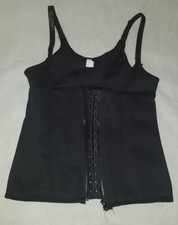 BNWOT Gorgeous black underbust boned Corslette shapewear Lingerie top Size L