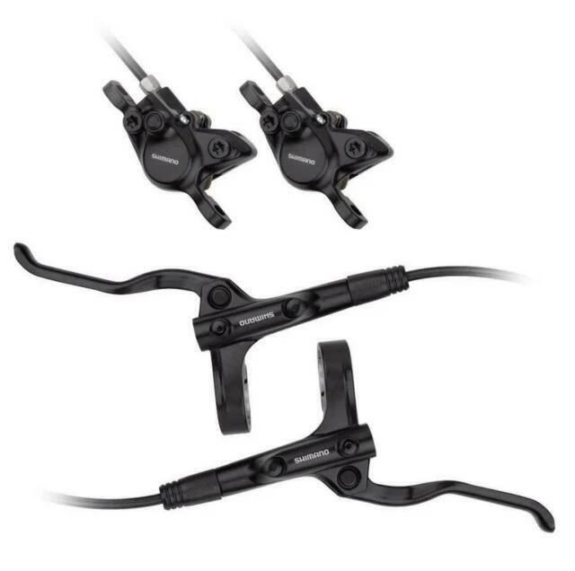 Shimano BR-MT200 Front & Rear Set - Black