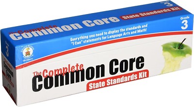 Carson Dellosa Complete Common Core State Standards Kit, Grade 3 (NEW)