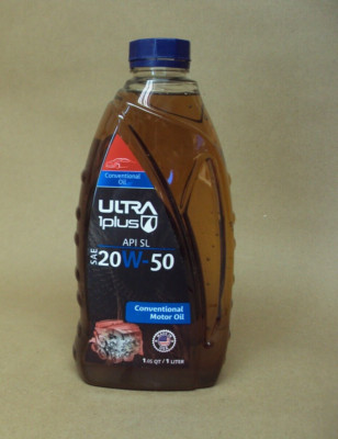Ultra1Plus SAE 20W50 Conventional Motor Oil API CI-4/SL (Quart)
