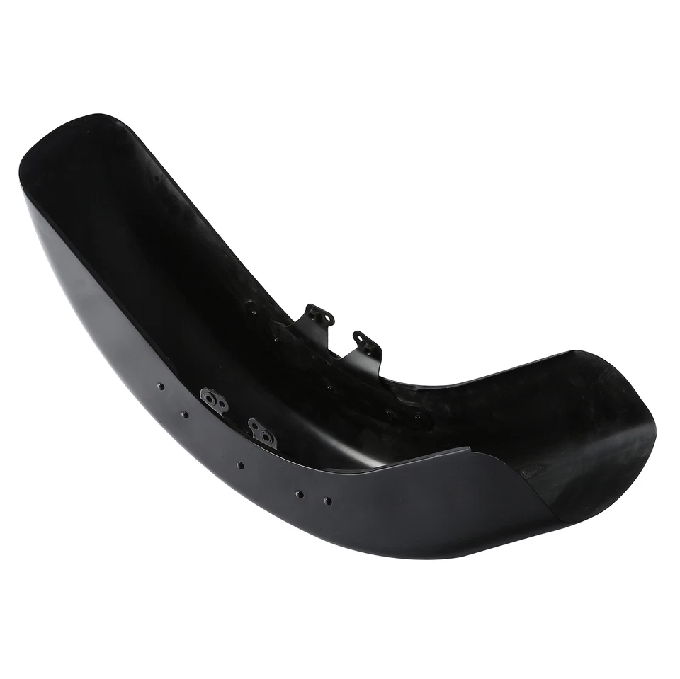 Vivid Black Front Fender Fit For Harley Touring Street Road Glide 2014-2024 2023 - Image 2 of 4