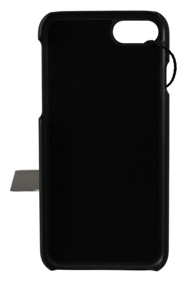 Funda Carcasa Teléfono DOLCE & GABBANA Azul Taormina Cuero Logo iPhone 7-8 PVP $250 Foto 3 de 4