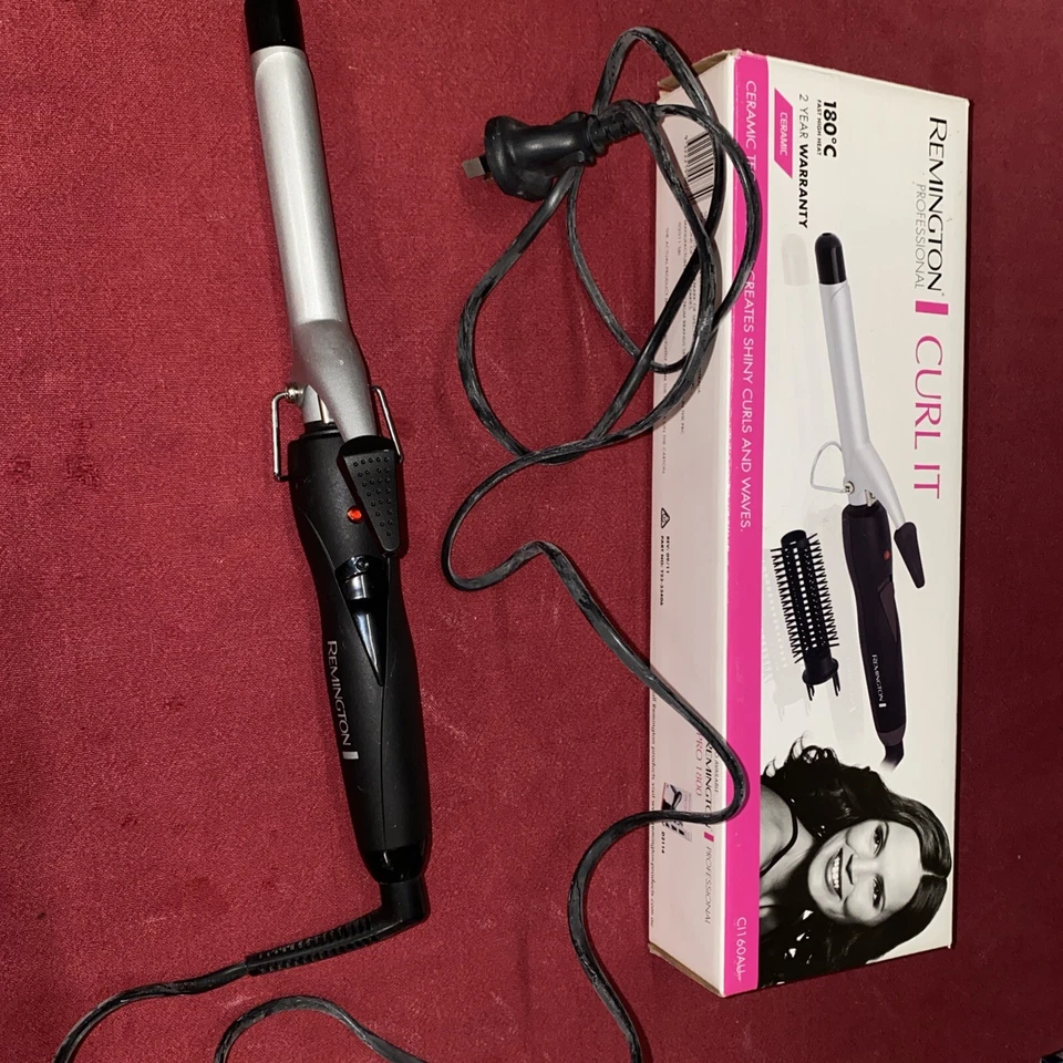 Remington Professional Curl It Curling Iron - Model CI160AU - Fast Heat 180 Deg - image 2 of 4