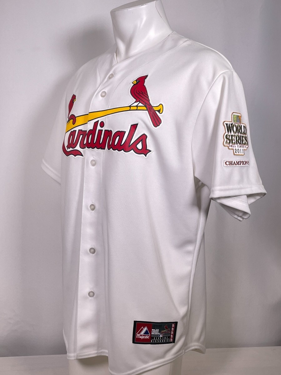 Albert Pujols #5 St Louis Cardinals Majestic 2011 World Series