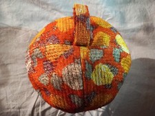 Cappello vintage da donna fantasia floreale tipologia Basco