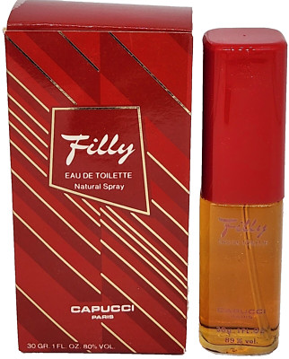 Filly Capucci For Women By Capucci Eau de Toilette Spray 1 fl oz Box Squeezed