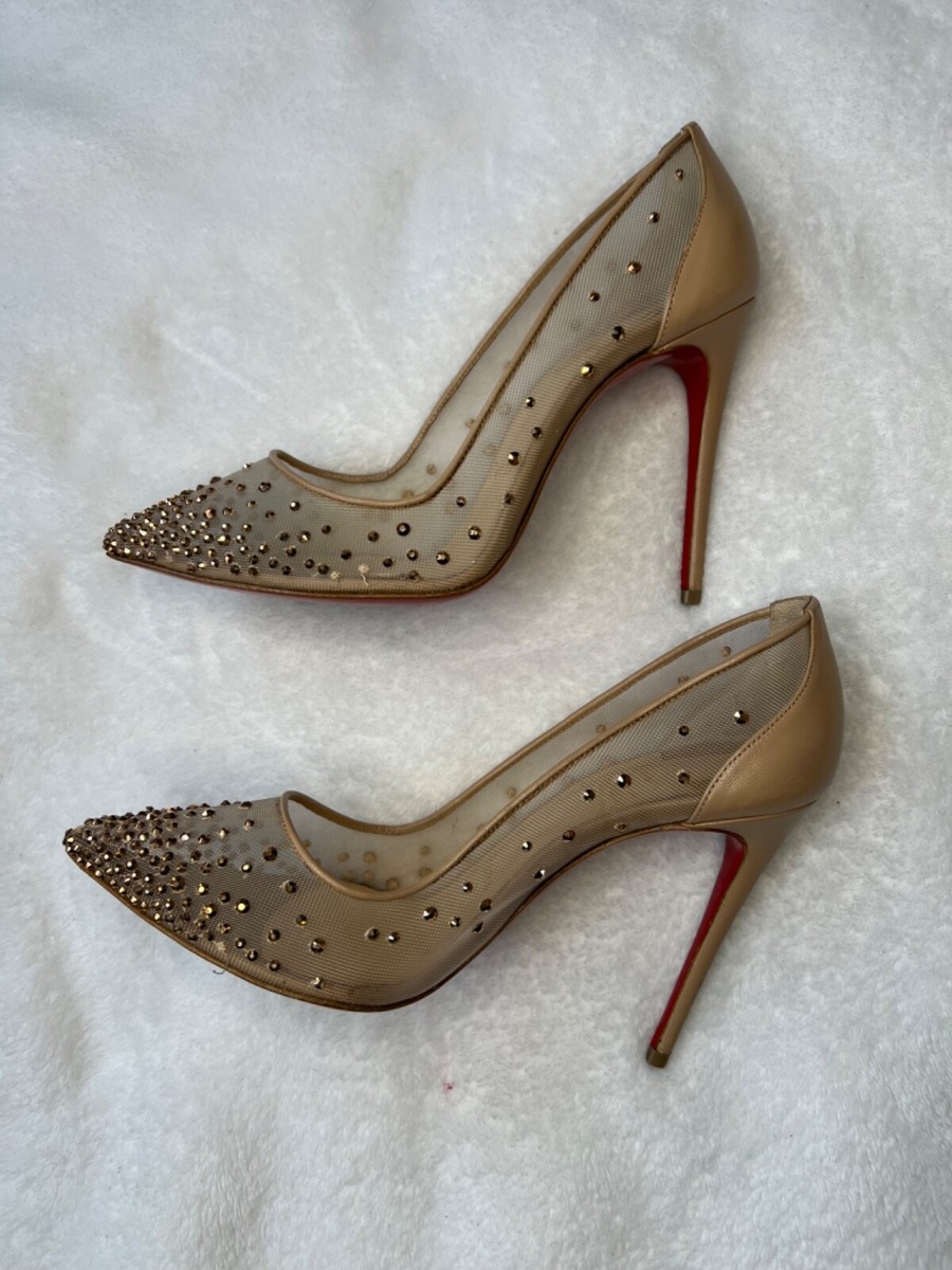 christian louboutin follies strass | eBay