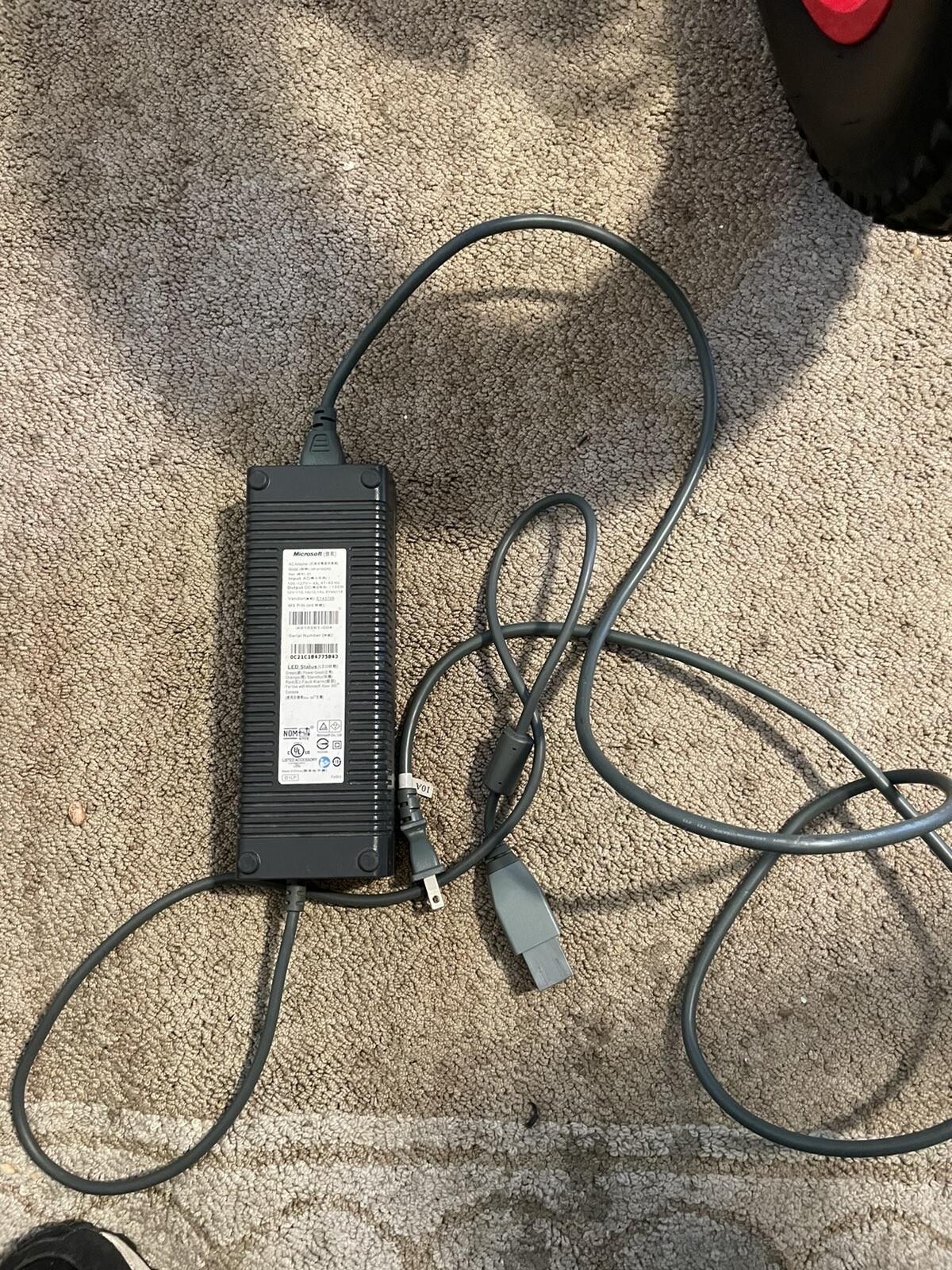 OEM Original Xbox Power Supply with Plug Adapter eBay