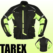 -30% Modeka Motorradjacke TAREX gelb wasserdicht Thermo Motorrad Jacke UVP124,90