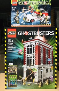 lego ghostbusters firehouse ebay