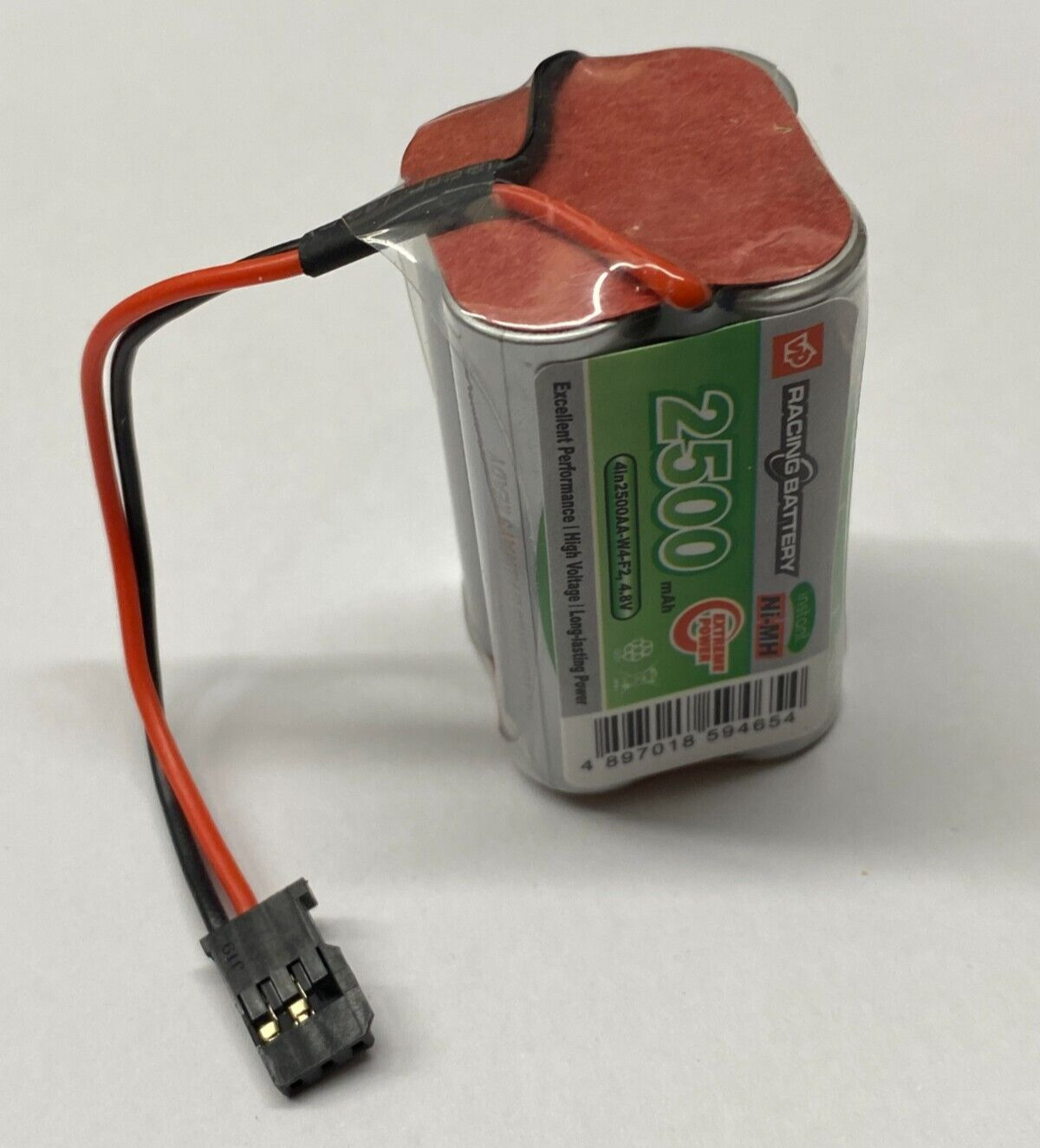 Rechargeable Battery Pack 4.8v 2500mAh LSD Nimh AA Square Futaba RX Vapextech UK