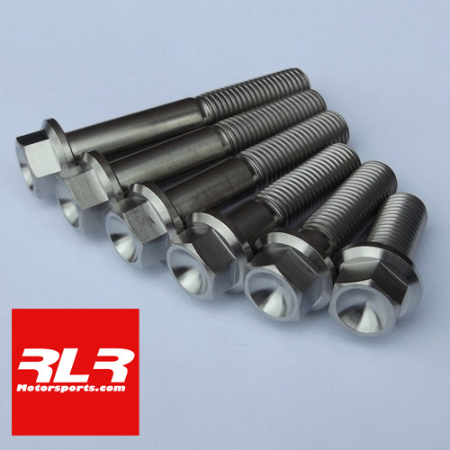 M10 Titanium Hex Head Flange Bolt M10x45mm 1.25 pitch - Picture 1 of 2