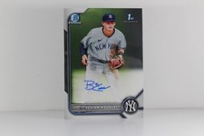 2022 TOPPS CHROME NEW YORK YANKEES AUTO BENJAMIN COWLES #CPA-BC (BS2) 